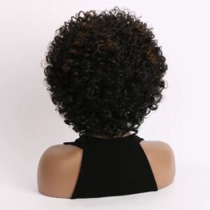 short bouncing curl human hair