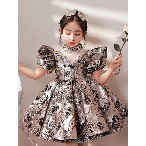 luxury kids gown