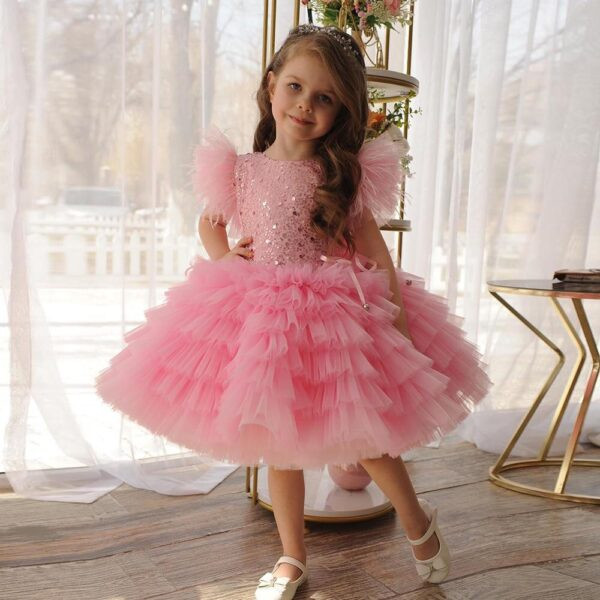 Elegant kid's gown for a Princess