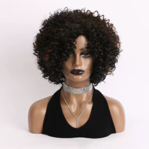 short bouncing curl human hair