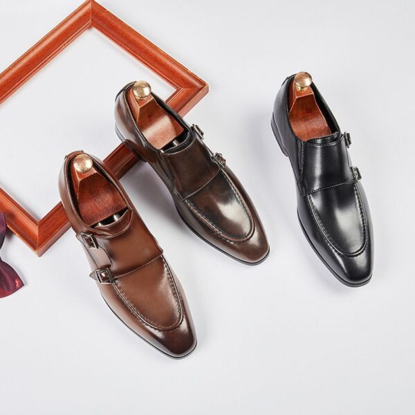 Executive Business Men Cooperate Leather Shoes